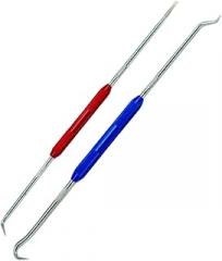 Double Head Oil Seal Pry Tool Set 2 Pieces Alloy Steel Construction Suitable for Bicycles Electronic Machines Maintenance Seal and Hamp Tool