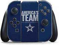 Skinit Decal Gaming Skin Compatible with Nintendo Switch Joy Con Controller - Officially Licensed NFL Dallas Cowboys Team Motto Design