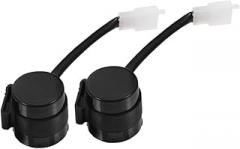 GLEAVI 2pcs Electronic Turn Signal Flasher Buzzer Led Flashing Indicator Lights for Motorcycles Scooters Bikes