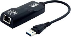 1000Mbps USpB3.0 to Rj45 Network Adaptier RTL8153 LAN Ethernet Adaptier 100/1000Mbps Network Card for Maicbook Laptop Win10/11 New 2026 High for Reliable Electronic Component