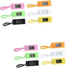 UPKOCH Student Pocket Watch Keychain Digital Watches for Random Color Portable Clock for Easy Reading During