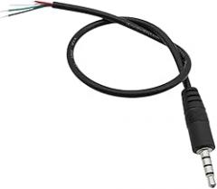 2.5mm 3.5mm 1/8' Mono/Stereo Male Plug Female C0innector 2/3/4 Pole Pin AURX Extension Wire DIY Audlo Headphone Repair Cable New 2026 High for Reliable Electronic Component