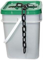 MR. CHAIN 10003-P Black Plastic Chain - Pail 1