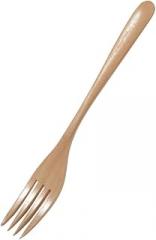 Wooden Kitchen Tools Utensil Bamboo Spoon Soup-Teaspoon Tableware Cooking Fork Scrubbers for Cleaning Chain (Khaki, One Size)