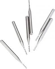 CHILDWEET 10pcs Carbide End for PCB Drilling Precision Tungsten Blades for Cutting for Electronics and Jewelry Making