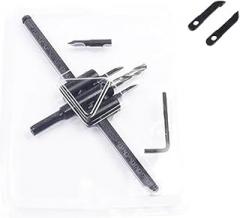 Black Alloy BIade Adjustable Metal Wood Hole Saw Drill Bit Cutter Kit DIY Tool 30mm-120mm 30mm-200mm 30mm-300mm Replacement for OEM New 2026 High for Reliable Electronic Component
