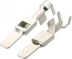 AICNRUT T084MF Is Suitable For 4.8mm Wiring Spring Tin Plated Copper Terminal DJ621-4.8 × 0.8C For Automotive Electronic Fan Termin(T084M 20PCS)