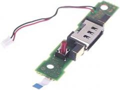 Power Socket Charging Port DC Jack Charger Socket PCB Board for WII U Console