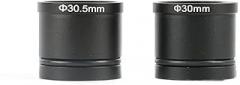 Microscope Kit 23.2mm Microscope Camera, 30mm 30.5mm Electronic Eyepiece Adapter Ring Microscope Lens Adapters (Color : 30mm 30.5mm Ring)