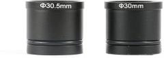 Microscopes Equipment 23.2mm Microscope Camera, 30mm 30.5mm Electronic Eyepiece Adapter Ring(30mm 30.5mm Ring)