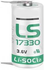 1pcs LS17330 3.6V 2100mAh 2/3A Size Li-SOCl2 Battery Non-Rechargeable Lithium Battery