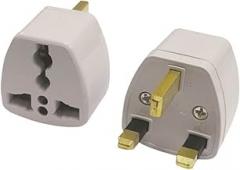 ATA ELECTRONIC Socket Converter Adapter Earthed Turkish UK Plug Converter Computer Mobile Phone Plug Converter