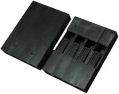 1000pcs Head 2.54mm 4P 1X4P Plastic Shell Pin Connector Jumper Wire Cable Housing Plug Female New 2025 High for Reliable Electronic Component, Precision, Stable Performance