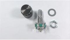 RADWELL WYTP68 360 Degree Rotary Encoder, 5 PIN, Digital Potentiometer with Switch, EC11, Handle Length 20MM, Push Button, Switch, Through Hole, with KNOB Cap for ARDUINO Electronics Projects