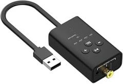 5.2 Bluetooth Audio Receiver, USB Audio Converter, Fiber coaxial AUX Output Digital Audio converterFor PC,Win7/8/10