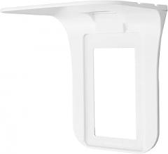 Cable Opening Wall Outlet Shelf Holder, ABS Simple Design Power Charger Shelf Phone Charging for Toothbrushes Floor, Table with Space to Place Electronic Devices Smart Speaker