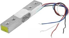 45mmx9mmx6mm Silver Tone Aluminum 0-1Kg Weighing Load Cell for Electronic Scale