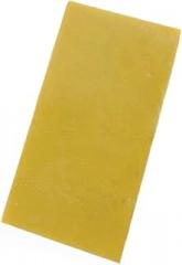 Yellow Epoxy Plate Glass Board 500/1000mm Smooth Fiber Sheet for 3D Printing and Electronic 1 Piece(330MMX1000MMX0.5MM)