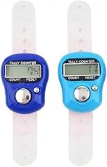 Electronic Finger Counter LCD Digital Finger Hand Tally Counter Random Color