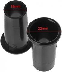 Diarypiece 2Pcs Bass Speaker Reflexes Vent Air Tube,2-3 Inches Inverter Speaker Vent