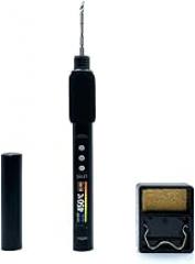 100W Portable Electric Soldering Iron 50-500°C Adjustable Temperature 0.99-inch TFT Color Screen Multi-parameter Setting Electronic DIY Repairing Tool