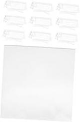 12pcs Vinyl Record Storage Sleeves Protective Outer Sleeves for Vinyl Records Transparent Design for Scratch and Puncture Resistance for Seamless Storage and