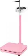 Precision Scale for Weight Loss - High Accuracy Electronic Height & Weight Measurement with Easy-to-Read LED Display (Pink) - Ideal for Home Use