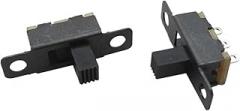 20PCS 5V 0.3 A Mini Size Black SPDT Slide Switch for Small DIY Power Electronic Projects