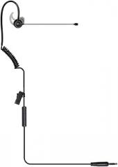 Klein Electronics Comfit-Cell Single-Wire Noise Canceling Boom Microphone for Cellular Phones with in-line PTT | 3.5mm Connector for Cellular Phones