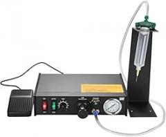 Automatic peristaltic dispensing machine, pneumatic control, precise dispensing, timing function, with foot switch, suitable for electronic components