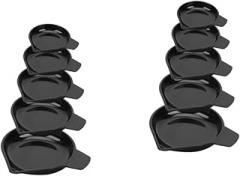 10pcs Multi-Purpose Electronic Scale Tray Plastic Weighing Pan for Food Jewelry and Laboratory Use Accurate Measurement for Everyday Needs