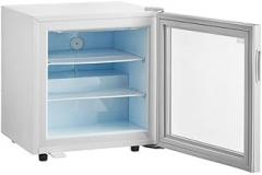 Commercial Countertop Display Freezer, 2 cu. ft. Capacity, White, LED Lighting, Glass Door, Electronic Controls, -13 to 5°F, 23.4x20.9x24.6 Inches