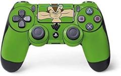 Skinit Decal Gaming Skin Compatible with PS4 Pro/Slim Controller - Officially Licensed Looney Tunes Wile E Coyote Zoomed in Design
