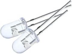 10pcs High Transparent Round 5mm Bright Water Clear Green Red White Yellow Blue Light Led Bulbs Emitting Diode New 2025 for Reliable Electronic Component, Precision, Stable Performance