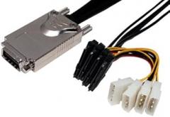 p/n C5229-1MTC: SAS 4X w/Thumbscrews - SAS Drive x 4, 1M [Electronics]