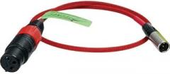 Laird Digital Cinema Red One Camera TA3M Mini XLR to Female 3-Pin XLR Audio Input Cable - 18