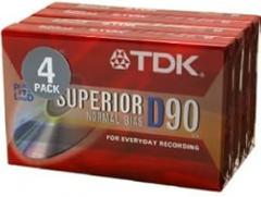 4PK 90MIN Cassette