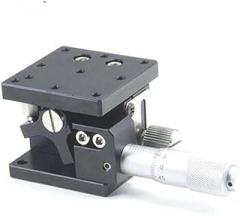 Z-axis 40x40mm Adjustable Horizontal Precision Manual Linear Stage High-Load for Automation Sliding Linear CNC Photology