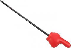 MERRYHAPY Teacher Gesture Stick for Classroom Reading Aid Extendable Finger Pointing Tool for Interactive Teaching Engaging Hand Prop for Boy Girl Activities and School Events