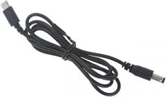 Efficient USB C Male to DC5.5x2.1mm Male Power Cord for Charging Electronics