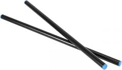 JEOZBM 2Pcs 15mm Camera Rods, 15.7in Aluminum Alloy Extension Rail Rod Compatible with Support System, DSLR Camera Cage, Follow Focus