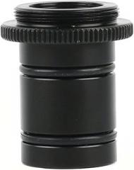 Electronic Eyepiece Microscope Industrial Camera Interface with Rubber Ring C Interface Adapter Outer 23.2mm Diameter