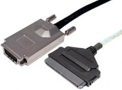 p/n C5232-.5MT-X: SAS 4X(Target) w/Thumbscrews - Internal 32 Pin(Host), 0.5M [Electronics]