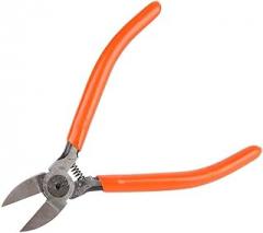 Electronic Side Pliers, Industrial Chrome Steel Mini Electronic Side Cutter Cable Cutting Pliers Tool for Trimming, SideCutting Pliers (5 Inch)