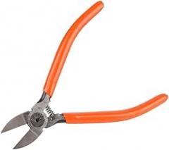 Electronic Side Pliers, Industrial Chrome Steel Mini Electronic Side Cutter Cable Cutting Pliers Tool for Trimming, SideCutting Pliers (5 Inch)