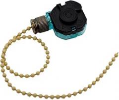 Home Ceiling Fan Light Lamp Replacement Parts 3position 4 Wire Pull Chain Control Switches - (Color:black - 3089t)