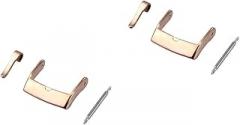 2pcs Stainless Steel Watch Clasp Rose for Easy Installation Watch Straps Compatible and Electronic Bands