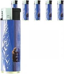 Alaska Scenes Set of 5 Lighters S1 Electronic Refillable Flame Cigarette Smoking