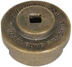 Drum Bung Socket, 3/8 in, Bronze