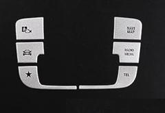 New Protective Gear Box Button Covers Compatible with Mercedes Benz GLB-Class X247 2019-2023 GLB200 GLB250 (Silver)
